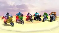 Super Hero Bike Mega Ramp 3 Screen Shot 2