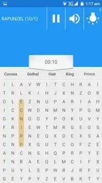 WORDSEARCH: DISNEY FILMS Screen Shot 1