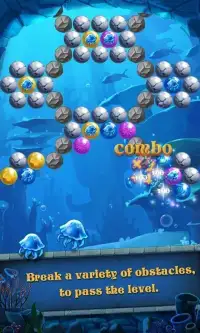 Atlantis Bubble Shooter Screen Shot 2