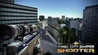 SWAT City Sniper Shooter Screen Shot 1
