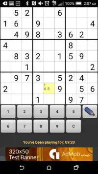 Super Sudoku Puzzle Game Screen Shot 5