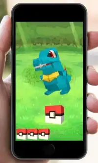 Catch Pixel Monsters! Offline Screen Shot 1