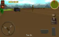 Blocky Farm Tractor Simulator Screen Shot 1