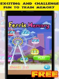 Ferris memory - brain training Screen Shot 2