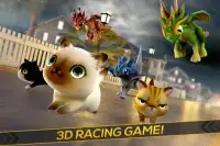 Kitty vs Baby Dragons Race Screen Shot 8