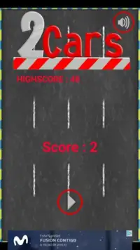 2 Cars - 2 Players Screen Shot 0