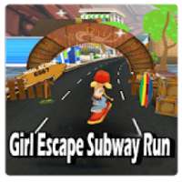 Girl Escape Subway Run