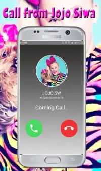 Cute JJ Girl Call You - Video Call Simulator Screen Shot 4