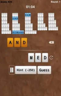 Word Game - Anagrams Screen Shot 0