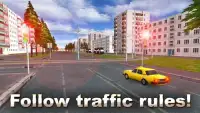 Russian City 3D: Taxi Driver Screen Shot 0
