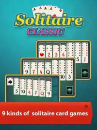 Classic Free Solitaire Deluxe! Screen Shot 4