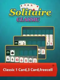 Classic Free Solitaire Deluxe! Screen Shot 3