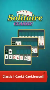 Classic Free Solitaire Deluxe! Screen Shot 8