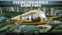 Flying Train Race Game Free Screen Shot 0