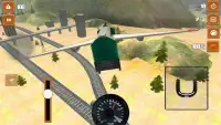 Flying Train Race Game Free Screen Shot 3