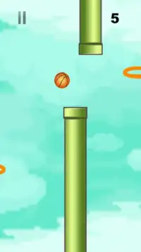 Flappy Basketball Shooter Screen Shot 7