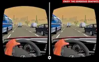 VR crazy car traffic racing Screen Shot 4