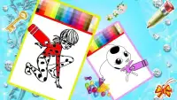 Ladybug Coloring Book Screen Shot 2