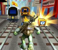 Subway Turtle Surf Ninja Screen Shot 0