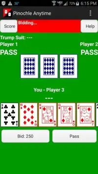 Pinochle Anytime Free Trial Screen Shot 9