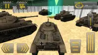 3D Army Tank Parking Screen Shot 2