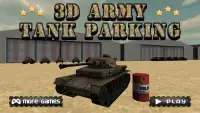 3D Army Tank Parking Screen Shot 6