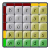 Square Word Scramble
