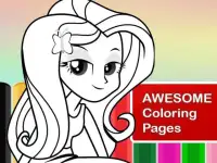 Coloring for Equestria Girls Screen Shot 0