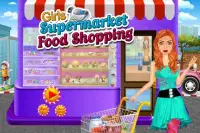 Girl Supermarket Food Shopping Screen Shot 5