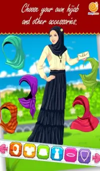 Princess Saffa Hijab Dress Up Screen Shot 2