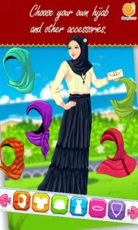 Princess Saffa Hijab Dress Up Screen Shot 7