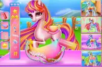 Rainbow Pony Care Screen Shot 0