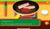 Tessa's Hamburger cooking game Screen Shot 1