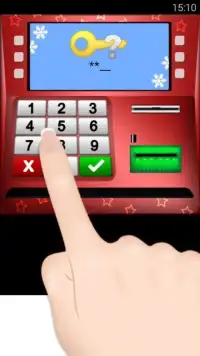 Christmas ATM simulator game Screen Shot 3