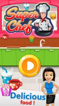 Super Chef - Food Shop Screen Shot 0
