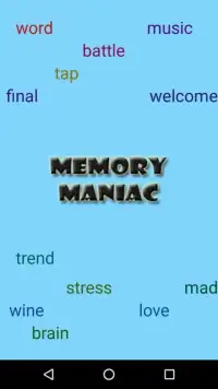 Memory Maniac Screen Shot 3