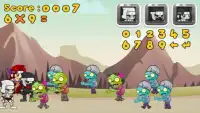 Math - Ninjas Vs Zombies Screen Shot 3