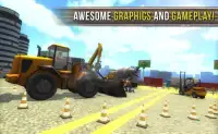 Construction Sim 3D Road works Screen Shot 0