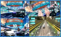 City Crime Police Car Race 3D Screen Shot 2