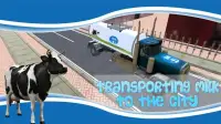 Farm Milk Transport Truck Sim Screen Shot 3