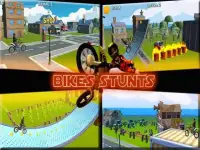 Tricky Bike Stunts 3D Screen Shot 2
