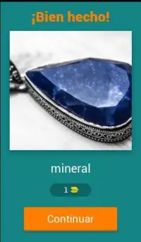 Adivina el Mineral o Material Screen Shot 5