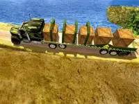 Army Cargo Truck Transport Screen Shot 2