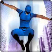 Flying Superhero: City Battle