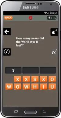 History Wars Quiz Screen Shot 4