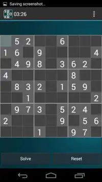 Sudoku Puzzle Screen Shot 1
