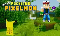 2017 Pocket Go Pixelmon Screen Shot 1
