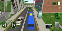 Pelatih bus kota mengemudi simulator 2020 Screen Shot 2