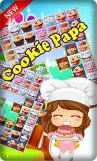 Cookie Papa Deluxe Match New 3 Screen Shot 1