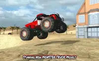 Angry Truck Canyon Hill Race Screen Shot 1
